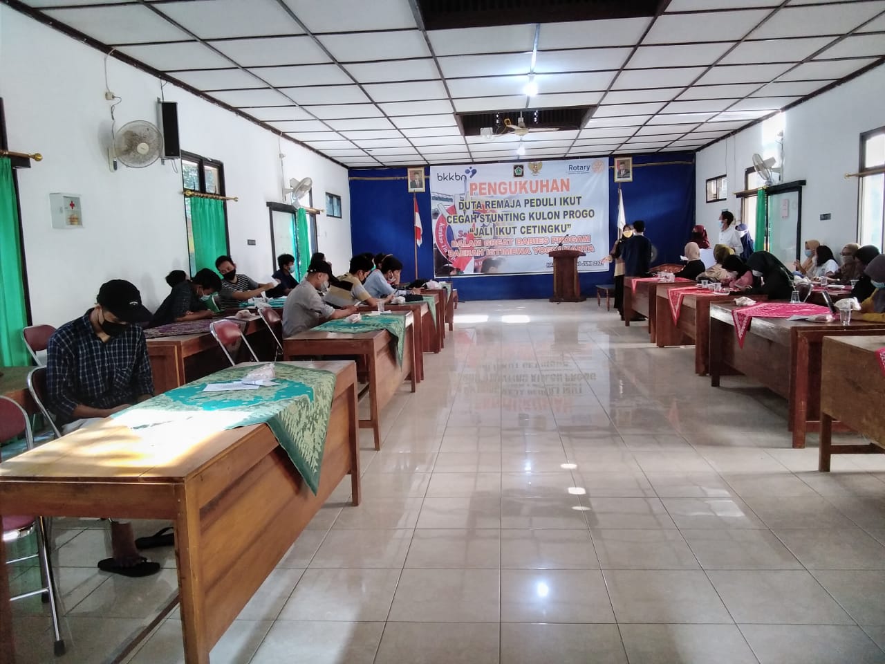 Gladi Bersih Pengukuhan Duta Jali ikut Cething-Ku